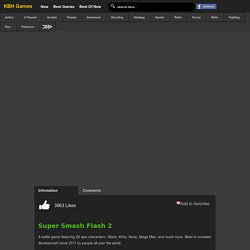 Super Smash Flash 2 - Fun Online Game - Play on KBHGames