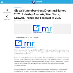 Global Superabsorbent Dressing Market 2021, Industry Analysis, Size, Share, Growth, Trends and Forecast to 2027 - Financial Market Brief