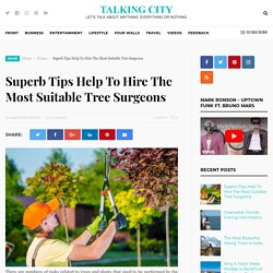 Superb Tips Help To Hire The Most Suitable Tree Surgeons