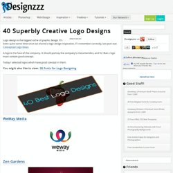 40 Superbly Creative Logo Designs
