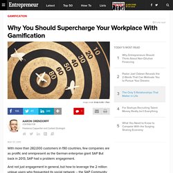 Why You Should Supercharge Your Workplace With Gamification