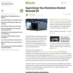 Supercharge Your Homebrew-Hacked Nintendo DS