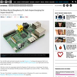 No More Burnt Raspberry Pi: Safe Supercharging for Super-Small PC
