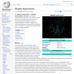 Shapley Supercluster