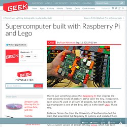 Supercomputer built with Raspberry Pi and Lego – Computer Chips & Hardware Technology