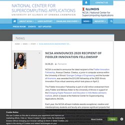 National Center for Supercomputing Applications (NCSA) at the University of Illinois