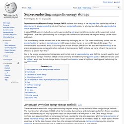 Superconducting magnetic energy storage - Wikipedia, the free en