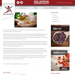 Superfoods Online Australia, Organic Products