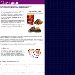 Superfoods Raw Cacao Powder