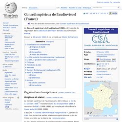 Conseil Supérieur de l'Audiovisuel (France)