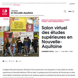 Salon virtuel des études supérieures en Nouvelle-Aquitaine
