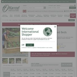 Superior Wooden Raised Bed Kits - Harrod Horticultural (UK)