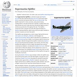 Supermarine Spitfire