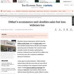 Avenue Supermarts Ltd.: DMart's ecommerce unit doubles sales but loss widenes too