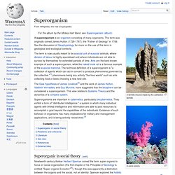 Superorganism