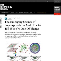 The Emerging Science of Superspreaders (And How to Tell If You're One Of Them)