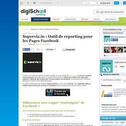 Superviz.in : Outil de reporting pour les Pages Facebook