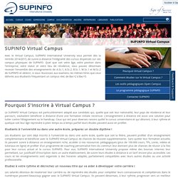 SUPINFO Virtual Campus