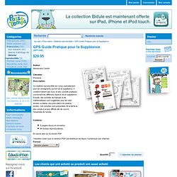 GPS Guide Pratique pour la Suppléance - Matériel reproductible - Les Éditions Passe-Temps