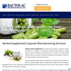 Bactolac Pharmaceutical, Inc.