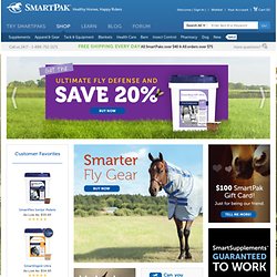 Horse Supplements, Equestrian Clothing & Horse Tack - SmartPak