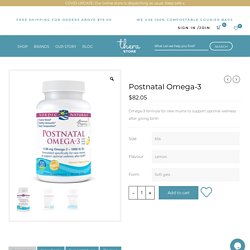 Postnatal Omega-3 Supplement for Optimal Wellness