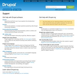 Drupal Support