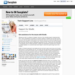 Support for Kindle