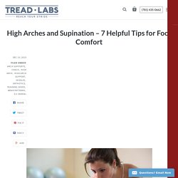 High Arch Support Insoles and Supination