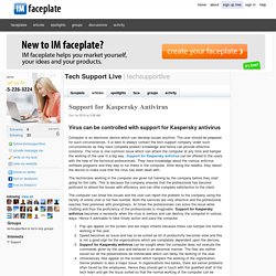 Support for Kaspersky Antivirus