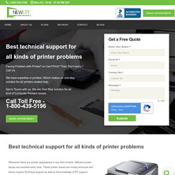 Support for printer