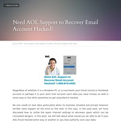 Need AOL Support to Recover Email Account Hacked?