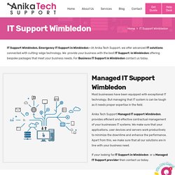 IT Support in Wimbledon London - Emergency IT Support in Wimbledon