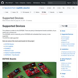 Supported Devices · SpacehuhnTech/esp8266_deauther Wiki