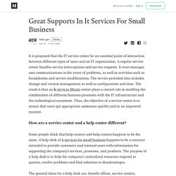 Great Supports In It Services For Small Business - Siber gen - Medium