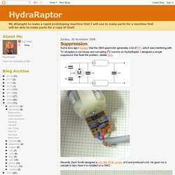 HydraRaptor: Suppression