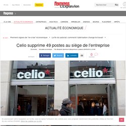 Celio supprime 49 postes au siège de l'entreprise