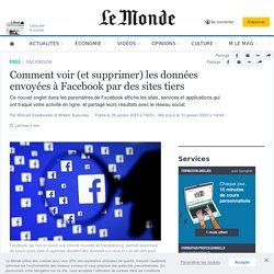 Comment voir (et supprimer) les données envoyées à Facebook par des sites tiers