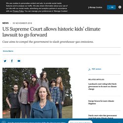 US Supreme Court allows historic kids’ climate lawsuit to go forward