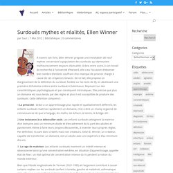 Surdoués mythes et réalités, Ellen Winner