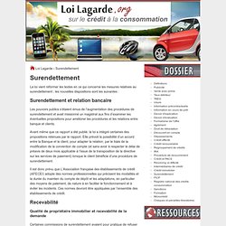 Surendettement & Loi Lagarde