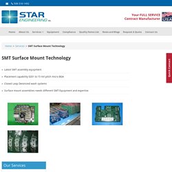 Surface Mount (SMT) Assembly - Star Engineering, Inc.