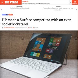 HP made a Surface competitor with an even cooler kickstand