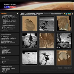 Home / En direct de la surface de Mars / Curiosity sur Mars