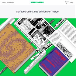 Surfaces Utiles, des éditions en marge by Surfaces Utiles