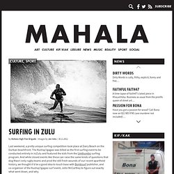 Surfing in Zulu
