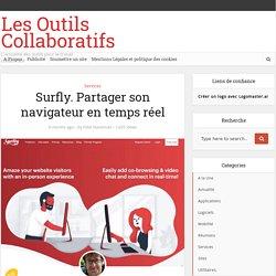 Surfly. Partager son navigateur en temps réel