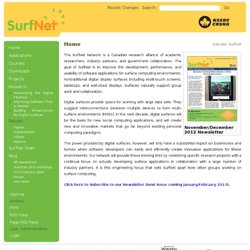 SurfNet Wiki | SurfNet / Home