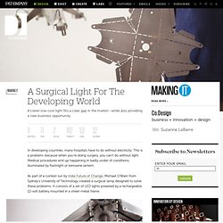 A Surgical Light For The Developing World