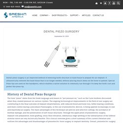 Dental Piezo Surgery